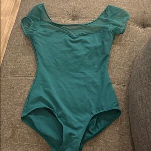 Capezio Teal Dance Bodysuit
